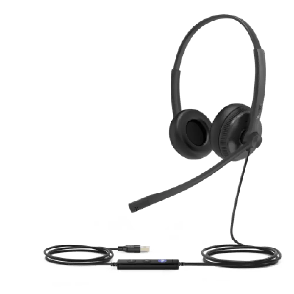 Auriculares USB / Dual / Microsoft Teams / Audio HD / Cancelación de Ruido Pasivo / USB-A / Control de Llamadas
