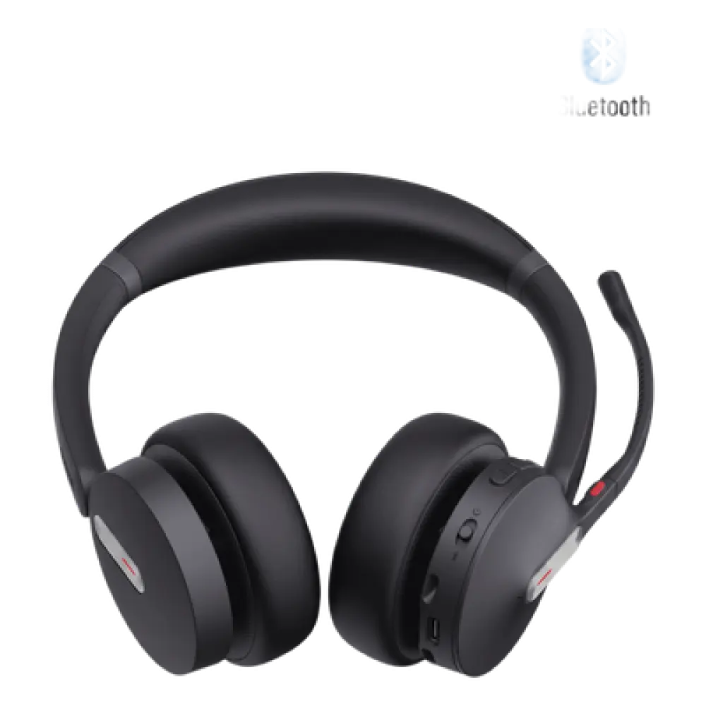 Auricular Mono Bluetooth / Cancelación de Ruido con 3 Micrófonos / 35 Horas de Conversación / Alcance 50 m (164 ft) / USB-C y USB-A