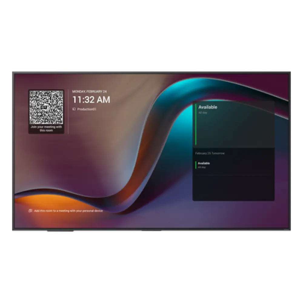 Pantalla Profesional para Videoconferencia / 75 pulgadas / 4K UHD IPS 10-bit / Wi-Fi 6 / Bluetooth 5.1 / Android 13 / Gestión Centralizada