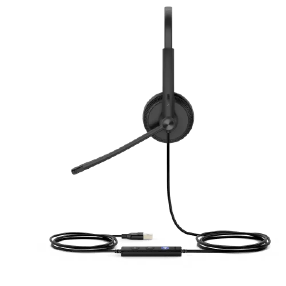 Auricular USB Monoaural / Cancelación de Ruido Pasiva / USB-A Plug-and-Play / Indicador de Ocupado / Active Protection / Compatible Windows y Mac