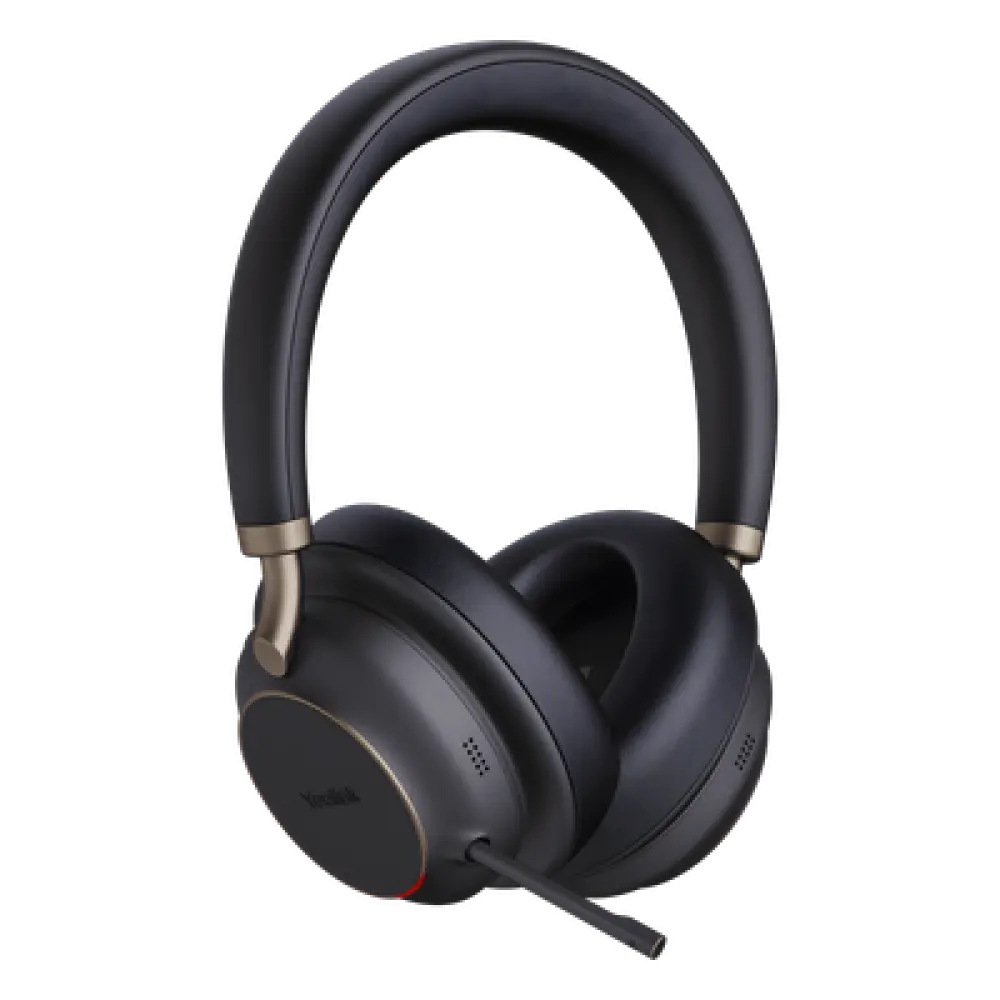 Auriculares Profesionales / Bluetooth 5.3 / Alcance 45 m (147.6 ft) / ANC 35 dB / Autonomía 40 h / Base de Carga Qi / USB-C y USB-A