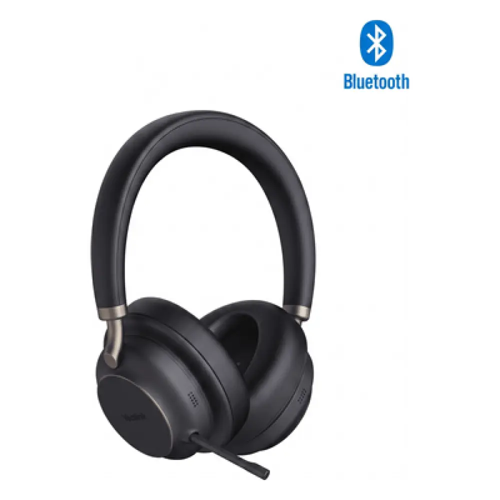 Diadema Inalámbrica / Cancelación de Ruido Activa Híbrida 35 dB / Bluetooth 5.3 / Alcance 45 m (147.6 ft) / Autonomía 40 h / USB-C y Qi / Dual Over-Ear y On-Ear
