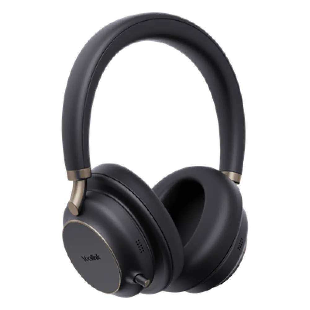 Diadema Inalámbrica / Cancelación de Ruido Activa Híbrida 35 dB / Bluetooth 5.3 / Alcance 45 m (147.6 ft) / Autonomía 40 h / USB-C y Qi / Dual Over-Ear y On-Ear