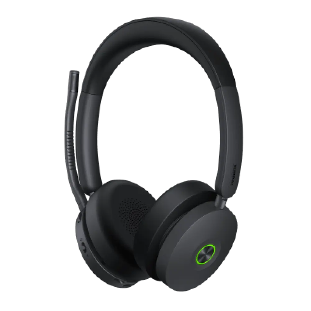 Auriculares Bluetooth / Cancelación Activa de Ruido Híbrida / 65 Horas de Reproducción / Alcance 50 m (164 ft) / 6 Micrófonos / USB-C y USB-A