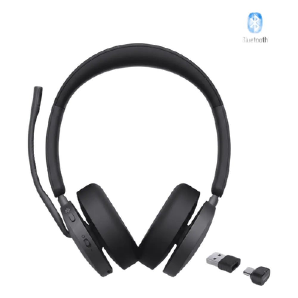 Auriculares Bluetooth / Cancelación Activa de Ruido Híbrida / 65 Horas de Reproducción / Alcance 50 m (164 ft) / 6 Micrófonos / USB-C y USB-A