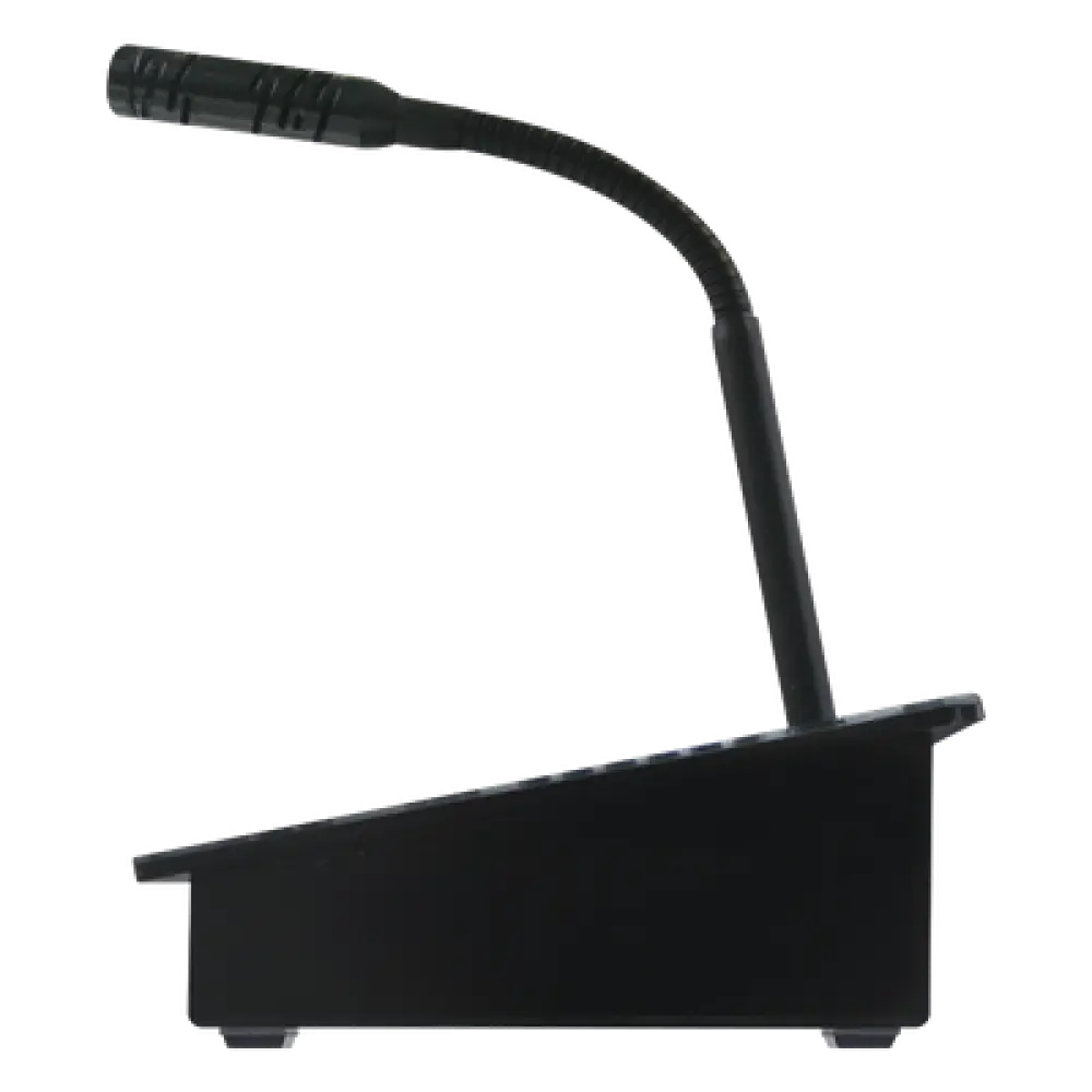 Consola de Avisos Multizona IP / Audio 16 bits 44.1 kHz / Display Tinta Electrónica / Micrófono Electret / 6 Teclas Directas / Grabación de Mensajes