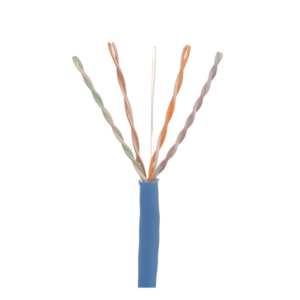Bobina UTP / 1000 pies (305 m) / Cat 6 / 23 AWG / CMP Plenum / 4 pares / 250 MHz / PoE