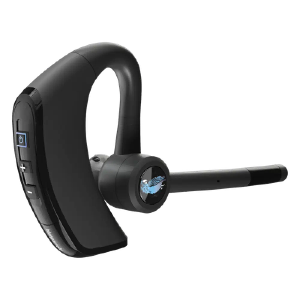 BlueParrott M300-XTSE , 2 micrófonos con cancelación de ruido del 80%, Bluetooth, ultra ligero para ambientes ruidosos (204440).