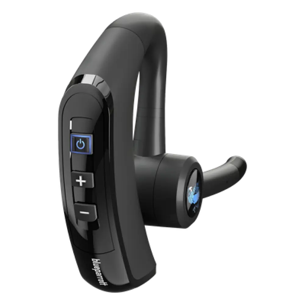 BlueParrott M300-XTSE , 2 micrófonos con cancelación de ruido del 80%, Bluetooth, ultra ligero para ambientes ruidosos (204440).