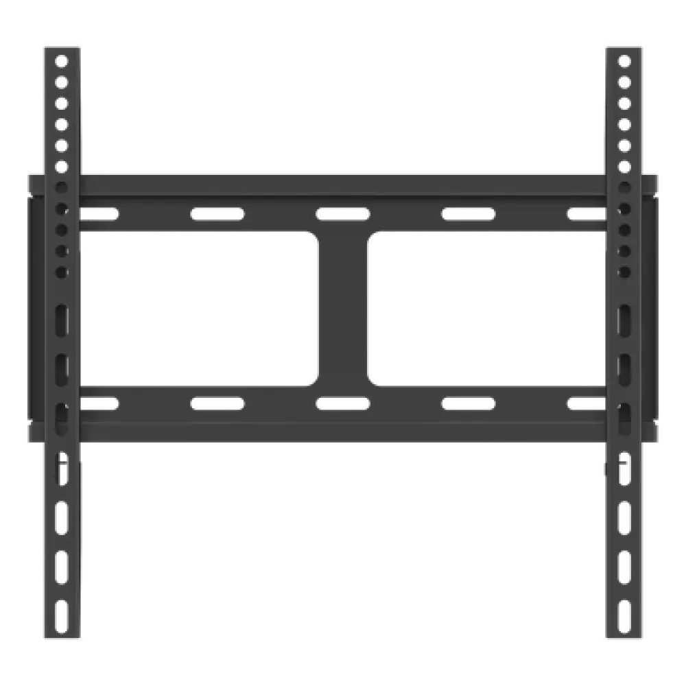 Soporte de Pared para Pantallas / VESA hasta 400x400 mm / Acero Sólido Anti-Torsión / Diseño Compacto 450x420x25 mm / Color Negro