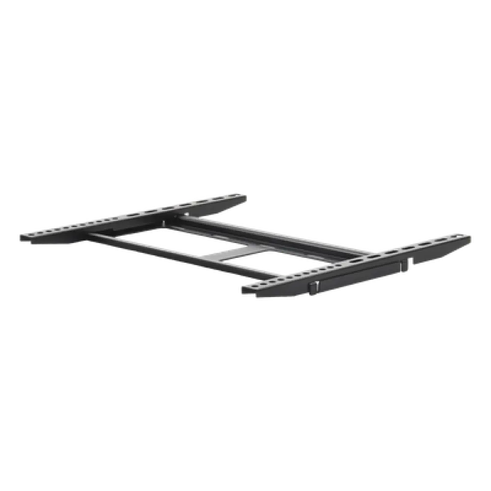 Soporte de Pared para Pantallas / VESA hasta 400x400 mm / Acero Sólido Anti-Torsión / Diseño Compacto 450x420x25 mm / Color Negro