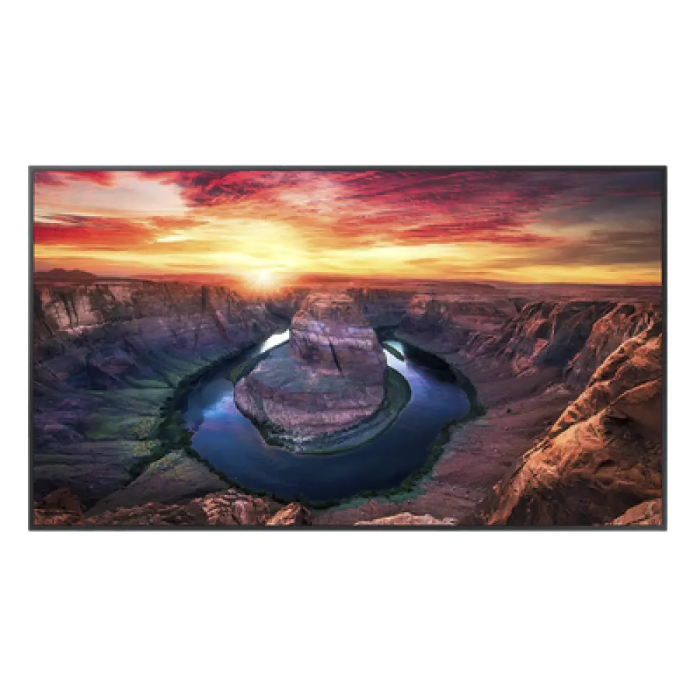 Pantalla Profesional LED / 55 Pulgadas / UHD 4K 3840x2160p / 500 Nits / Operación 24/7 / HDMI 2.0 y DisplayPort 1.2 / VESA 200x200 mm