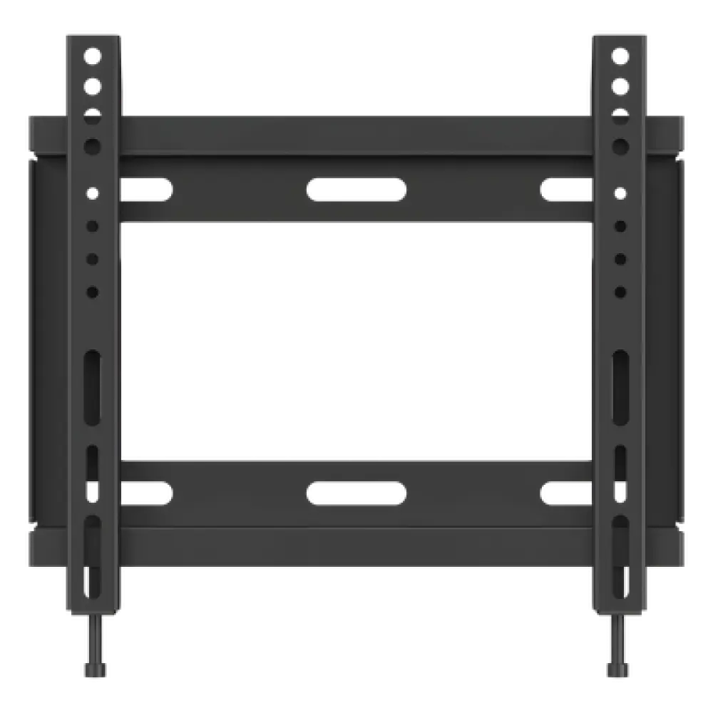 Soporte de Pared para Monitor / 19" a 40" / Carga 30 kg (66 lb) / VESA 200x200 mm / Acero SPCC / 250x220x25 mm (9.84"x8.66"x0.98")