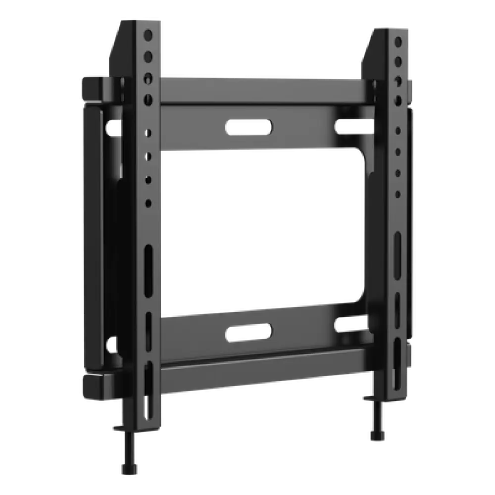 Soporte de Pared para Monitor / 19" a 40" / Carga 30 kg (66 lb) / VESA 200x200 mm / Acero SPCC / 250x220x25 mm (9.84"x8.66"x0.98")