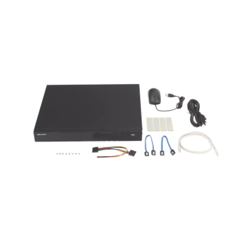 NVR IP / 16 Canales / 8 Megapixel (4K) / 16 Puertos PoE+ / 2 Bahías HDD / Salida HDMI 4K / PoE Extendido 300 m (984.3 ft)