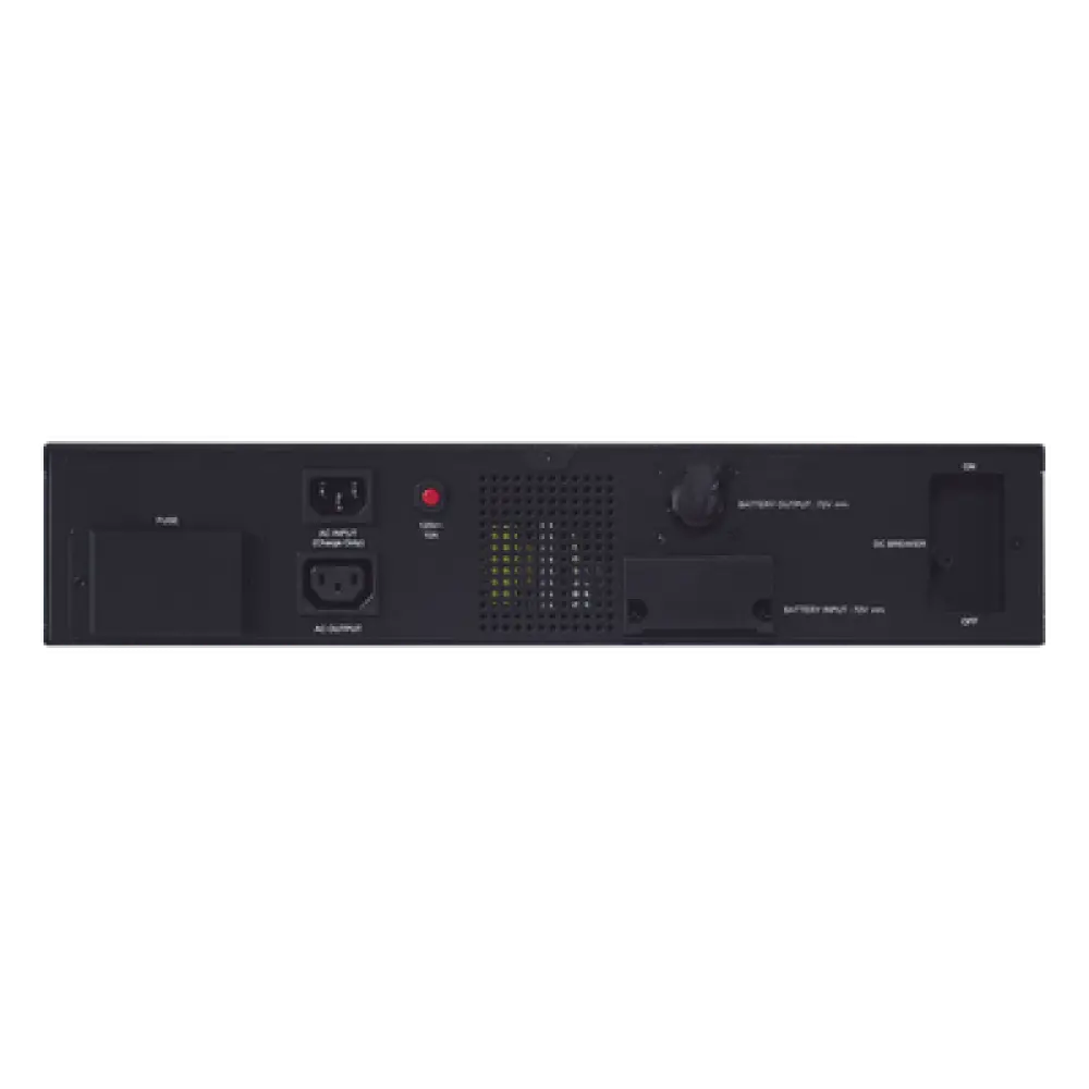 Módulo de Baterías Externas / 72V / 60A / Rack 2U o Torre / Carga Rápida 4 h / 12 Baterías 12V 9Ah