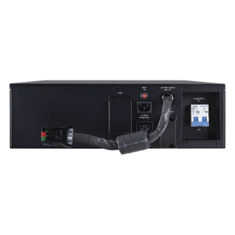 Módulo de Baterías Externas UPS / 240V / 30 Amp / 20 Baterías 12V 7.0 Ah / Rack 3U / Paralelo hasta 10 Unidades