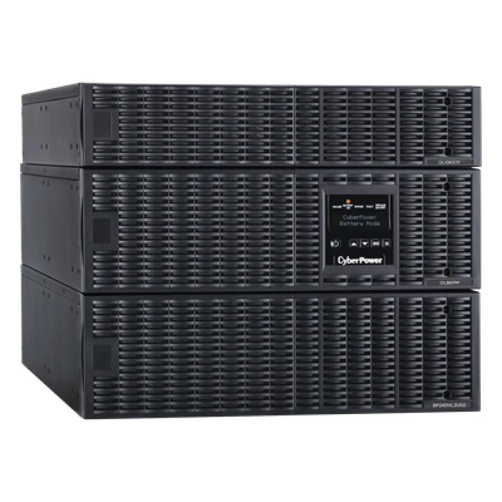 UPS Online Doble Conversión / 8000 VA / 8000 W / 200-240 Vac Entrada / 120-240 Vac Salida / 9 Tomas NEMA / Torre o Rack 8U / Hot-Swap