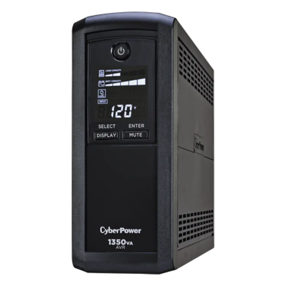 UPS Línea Interactiva / 1350 VA / 815 W / 10 Tomas NEMA 5-15R / LCD Multifunción / AVR / Supresión 1500 J