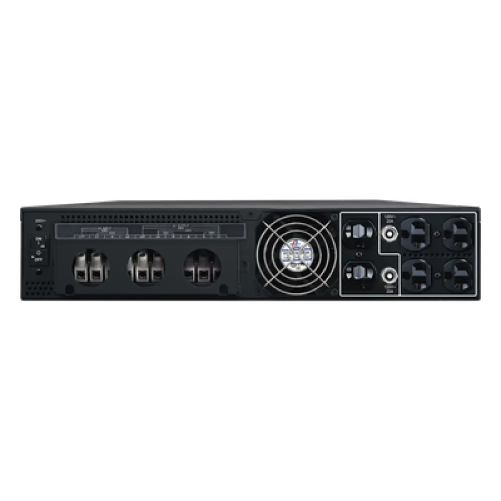 Transformador Reductor / 6,000 VA/W / 208V a 120V / 6 Salidas NEMA 5-20R / Rack-Torre 2U / Cable 6 pies (1.8 m)