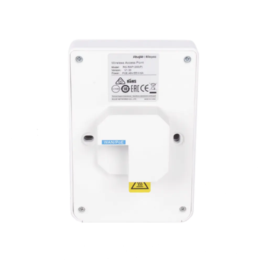 Punto de Acceso Wall Plate / Wi-Fi 5 / 1267 Mbps / MU-MIMO 2x2 / 5 Puertos Gigabit / PoE Out / Mesh / Beamforming