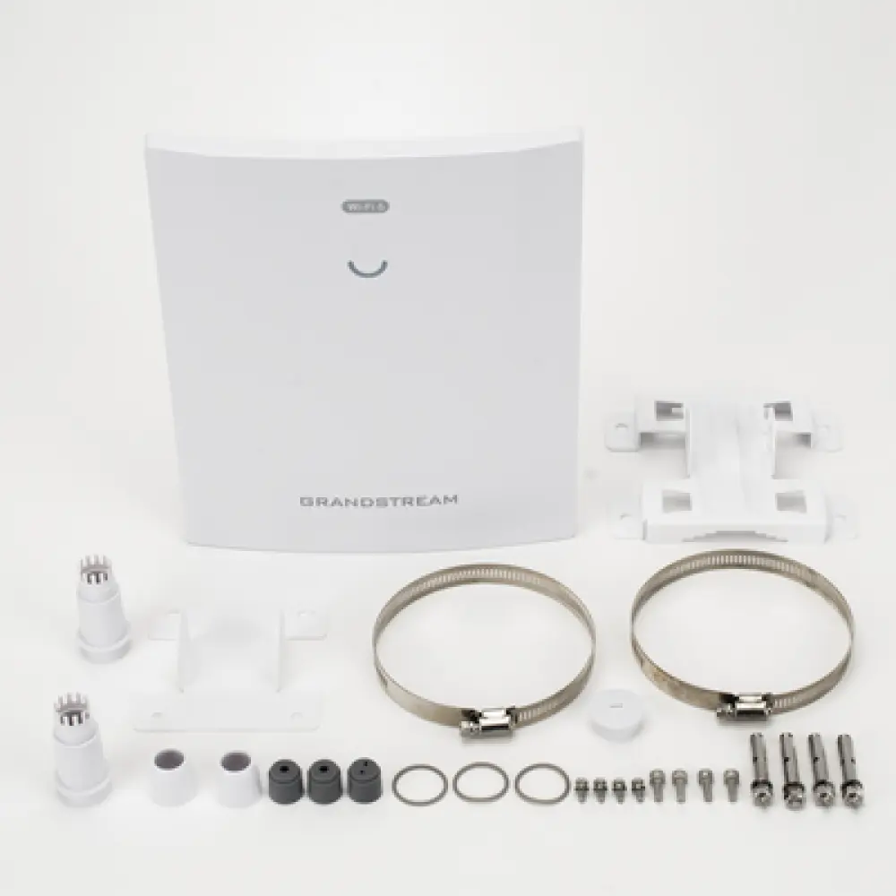Punto de Acceso Exterior Wi-Fi 6 / AX3000 / MU-MIMO 2x2:2 / Alcance 300 m (984.3 ft) / 256 Clientes / 2.5G SFP / IP67