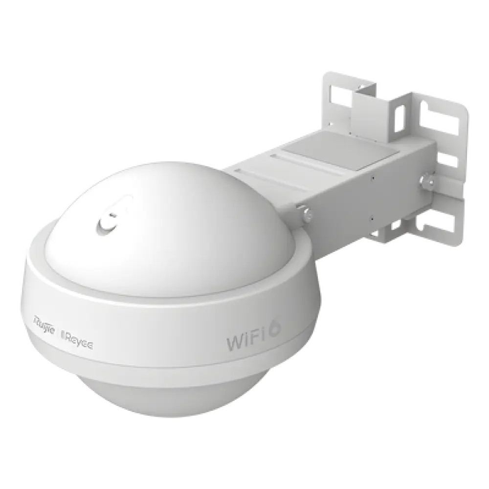 Punto de Acceso Mesh Wi-Fi 6 Exterior / IP68 / Omnidireccional / PoE In + SFP Uplink Gigabit / MU-MIMO 2x2 / 512 Clientes / 2400 Mbps en 5 GHz