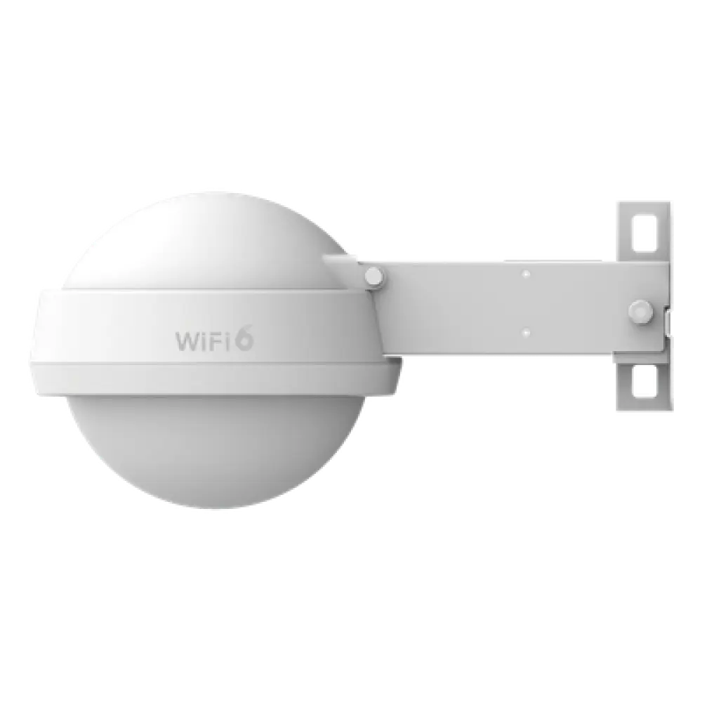Punto de Acceso Mesh Wi-Fi 6 Exterior / IP68 / Omnidireccional / PoE In + SFP Uplink Gigabit / MU-MIMO 2x2 / 512 Clientes / 2400 Mbps en 5 GHz