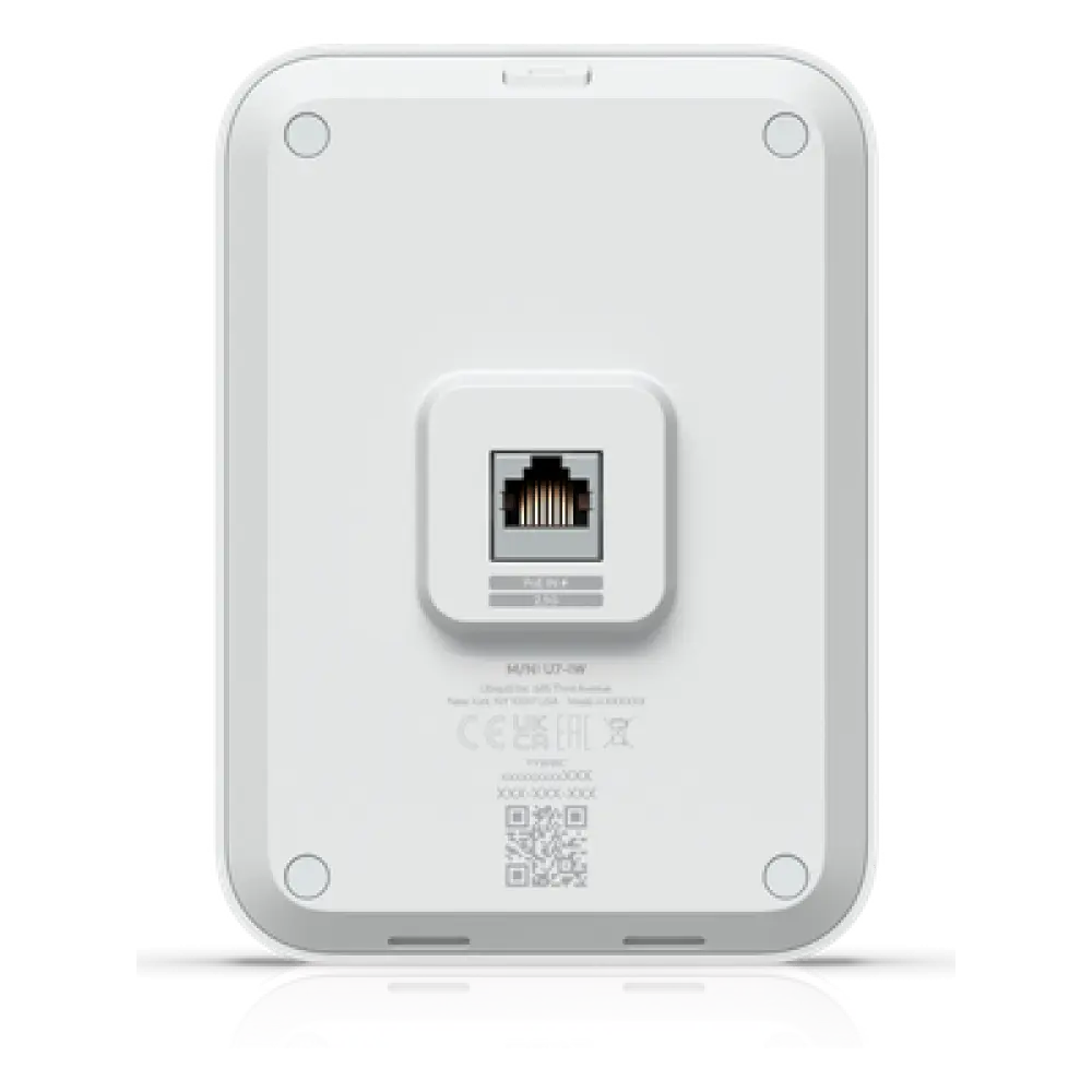 Punto de Acceso Wi-Fi 7 / In-Wall / 4x4 MU-MIMO / Cobertura 115 m² (1250 ft²) / 200 Usuarios / Switch PoE 2.5 GbE Integrado