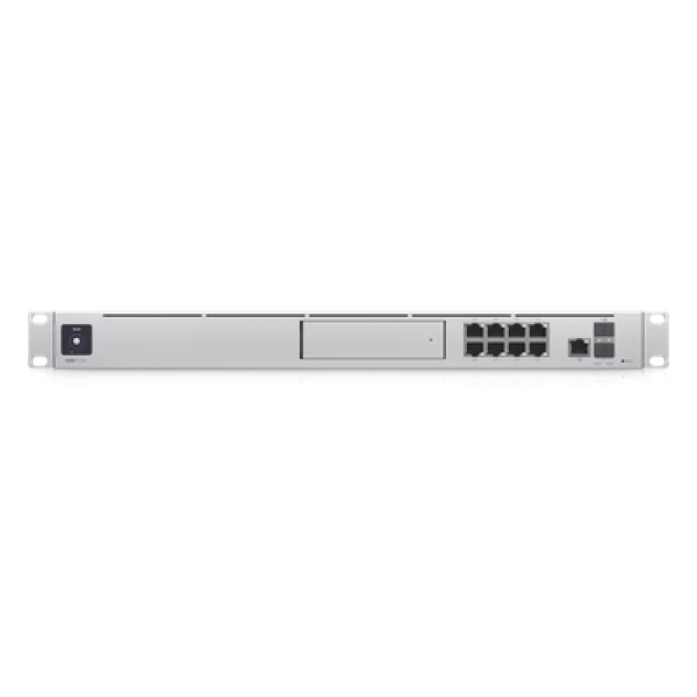Gateway Cloud 10G / Rack 1U / Dual WAN 10G SFP+ y 2.5G RJ45 / Switch PoE 8 Puertos / PoE+ 180W / IDS/IPS 3.5 Gbps / SSD 128 GB / Pantalla Táctil 1.3'