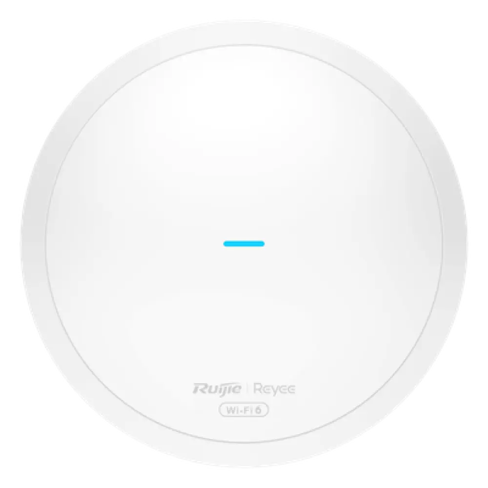 Punto de acceso Wi-Fi 6 / 1.77 Gbps / Doble banda 2.4+5 GHz / MU-MIMO 2x2 / 60 m (197 ft) cobertura / Montaje en techo