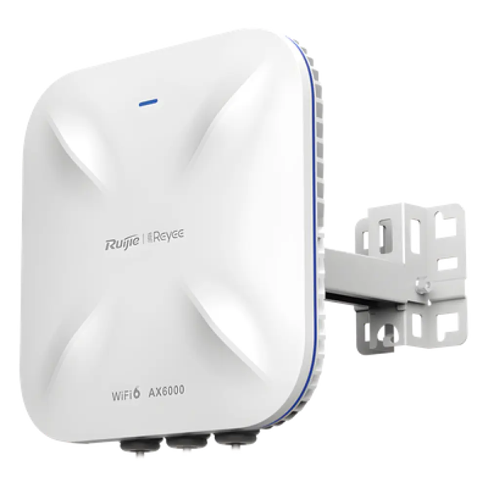 Punto de Acceso Mesh Wi-Fi 6 / Banda Dual 5.95 Gbps / MU-MIMO 4x4 / Omnidireccional 360° / Puerto 2.5G PoE y SFP / Exterior Industrial