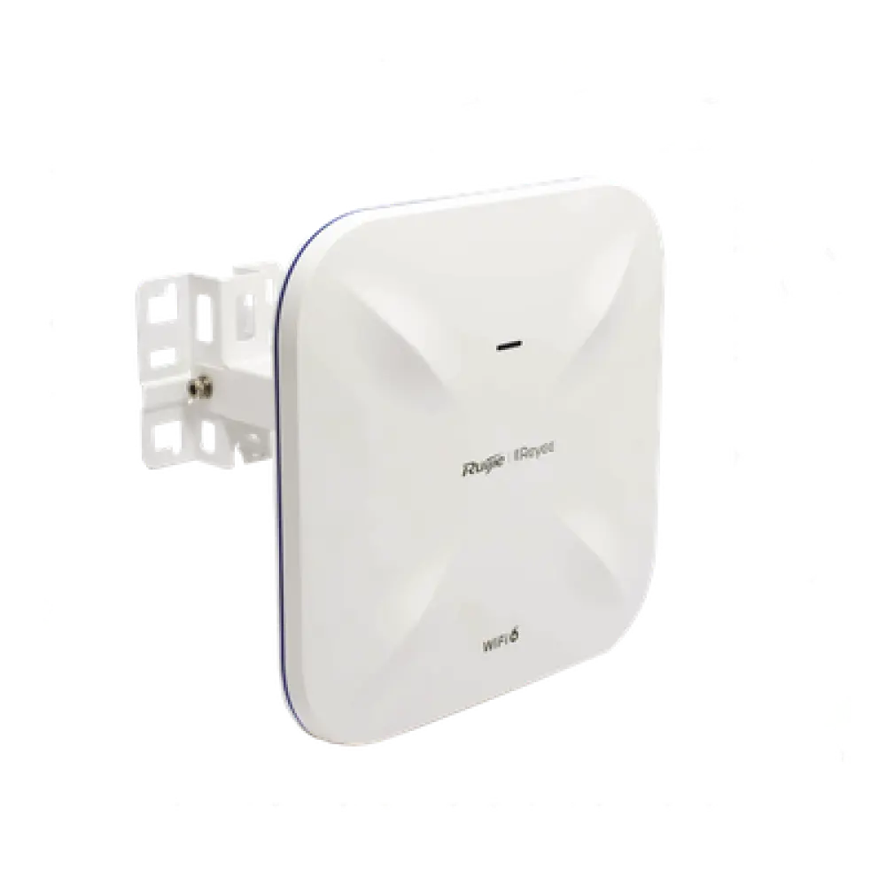 Punto de Acceso Mesh Wi-Fi 6 / 2.4 GHz 574 Mbps / 5 GHz 1200 Mbps / PoE Gigabit / SFP Óptico / 4 dBi y 6 dBi / Exterior 360°