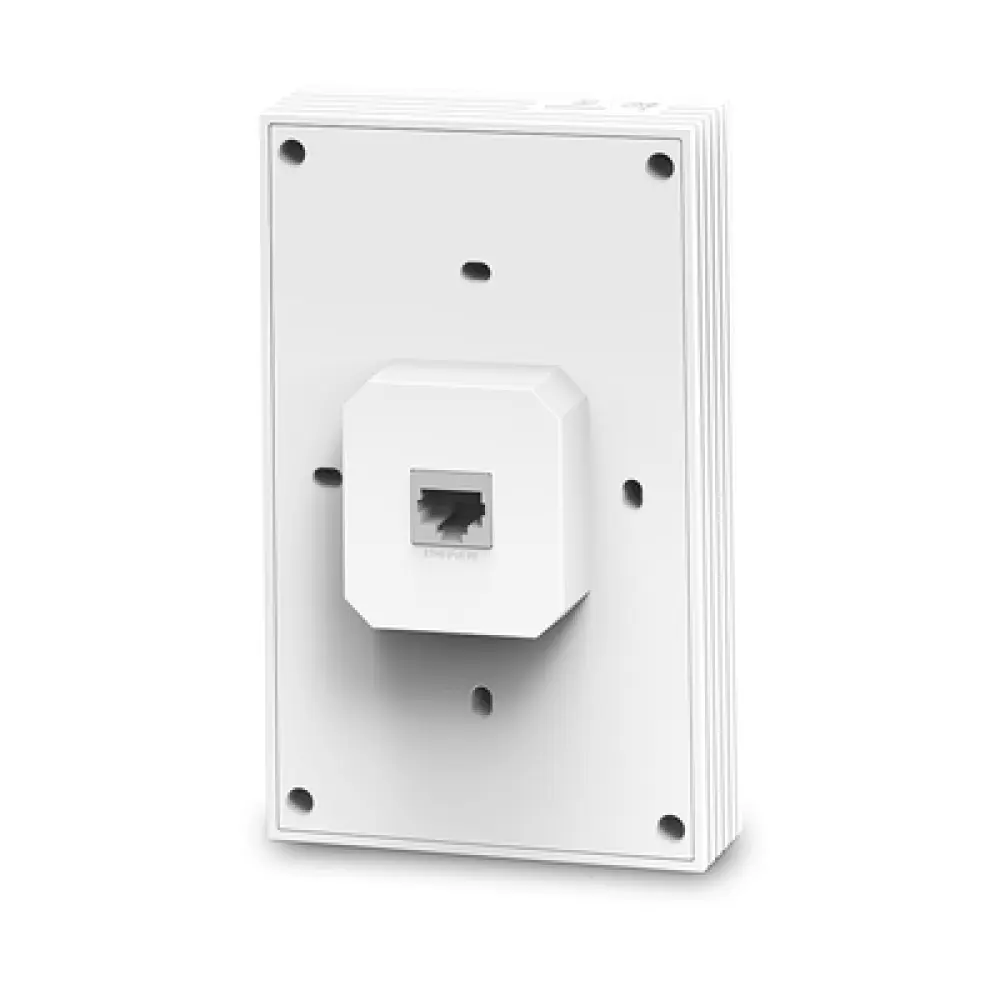 Punto de Acceso Wi-Fi 6 / AX3000 MU-MIMO 2x2 / 4 Puertos Gigabit / PoE+ / Montaje en Pared / Alta Densidad de Usuarios
