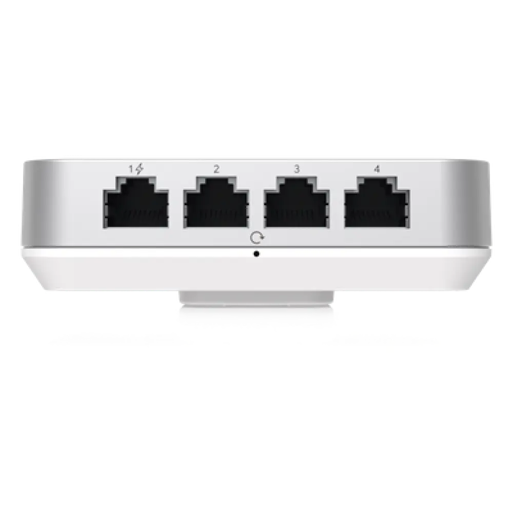 Access Point / WiFi 6 / 2.4 y 5 GHz / 5.3 Gbps / 4 Puertos GbE RJ45 / PoE In+Out / Montaje en Pared