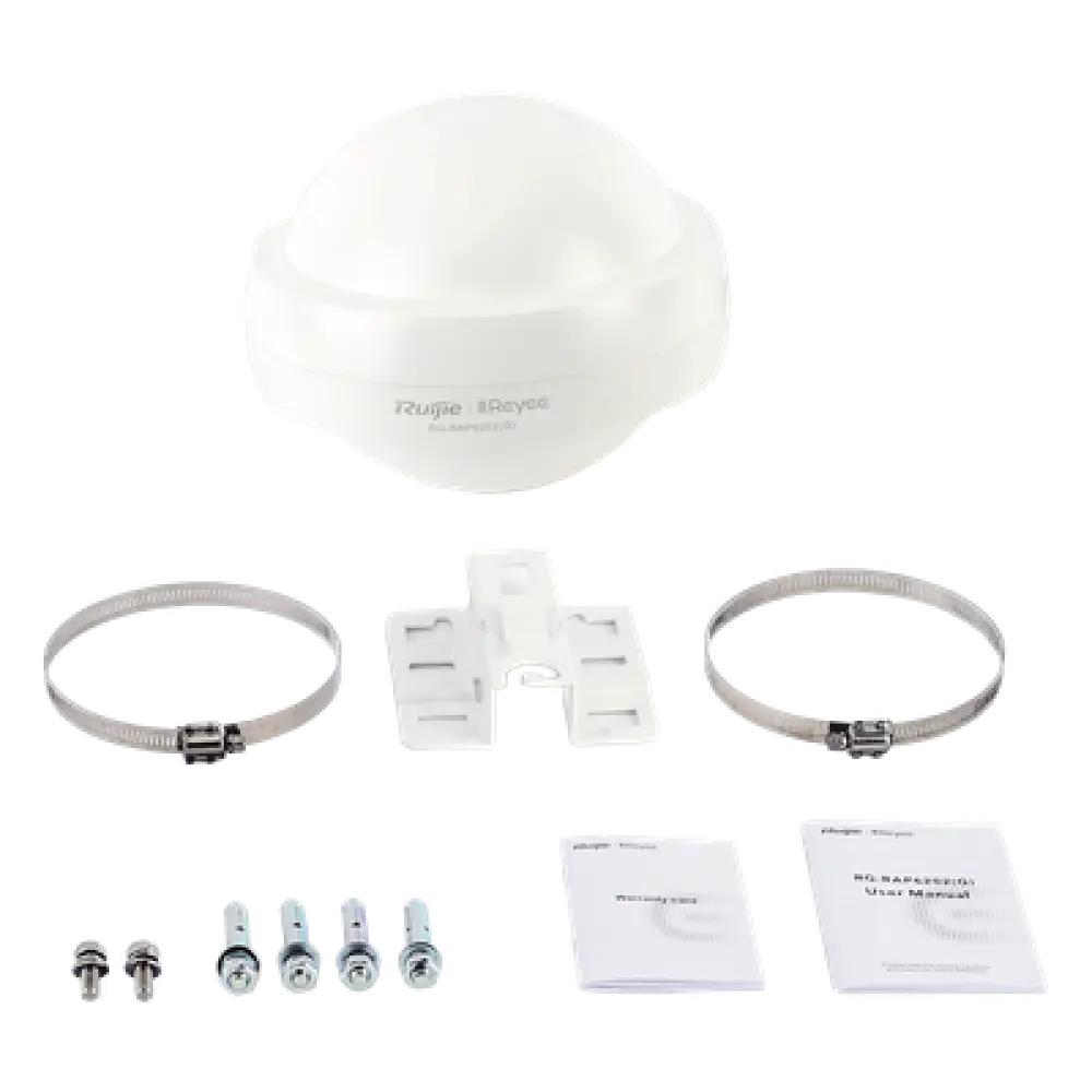 Punto de Acceso Mesh Wi-Fi 5 / 1267 Mbps / Doble Banda 2.4/5 GHz / PoE Gigabit / IP68 / Retardante a la Flama / Protección 4kV
