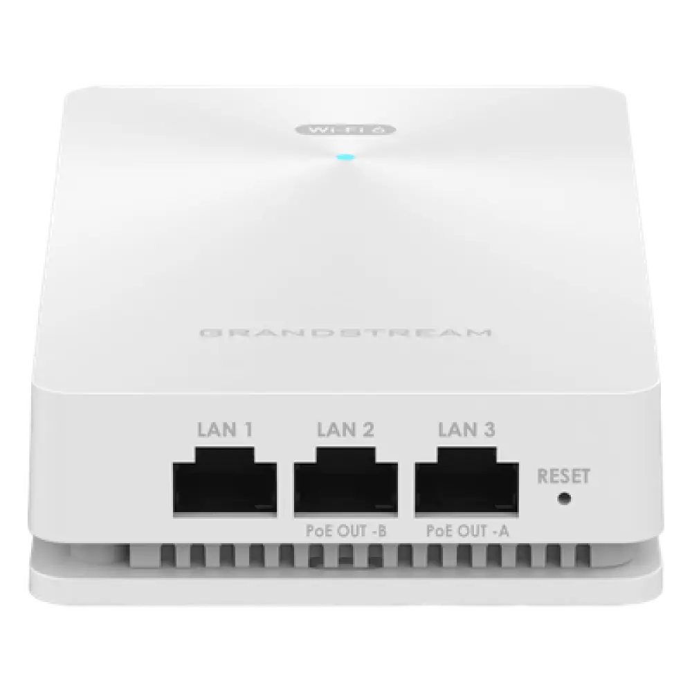 Punto de Acceso Wi-Fi 6 / AX3000 / 3 Gbps / Cobertura 100 m (328.1 ft) / 4 Puertos Gigabit / Montaje en Pared