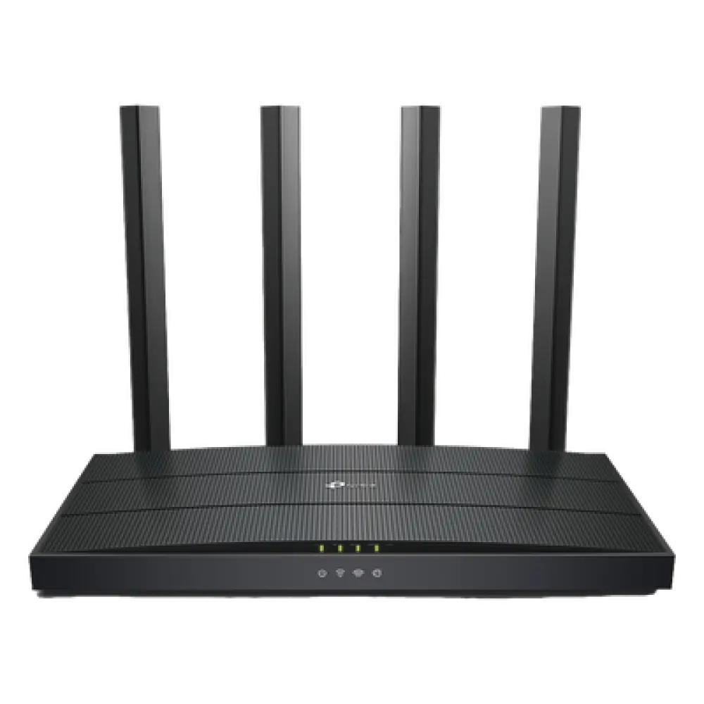 Router WiFi 6 / AX1500 / 4 Flujos / 4 Antenas Externas / 1 WAN Gigabit + 3 LAN Gigabit / OFDMA / Beamforming / WPA3 / EasyMesh