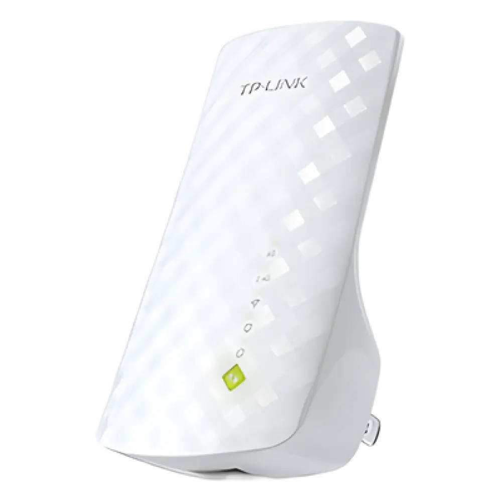 Repetidor WiFi / Doble banda AC / 750 Mbps / 2.4 y 5 GHz / Puerto Ethernet 10/100 Mbps