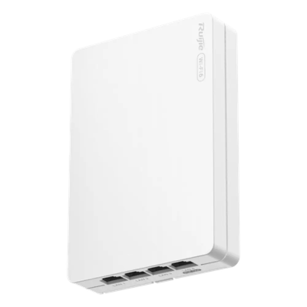 Access Point Mesh Wi-Fi 6 / AX3000 / 4 Puertos Gigabit / 320 Usuarios / Diseño Ultra-Delgado 23.5 mm