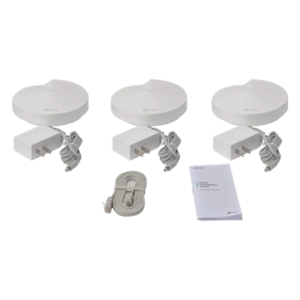 Kit Mesh Wi-Fi 5 / AC1300 Mbps / 2 Puertos Gigabit WAN/LAN / 4 Antenas Internas MU-MIMO / App Deco iOS/Android / HomeCare