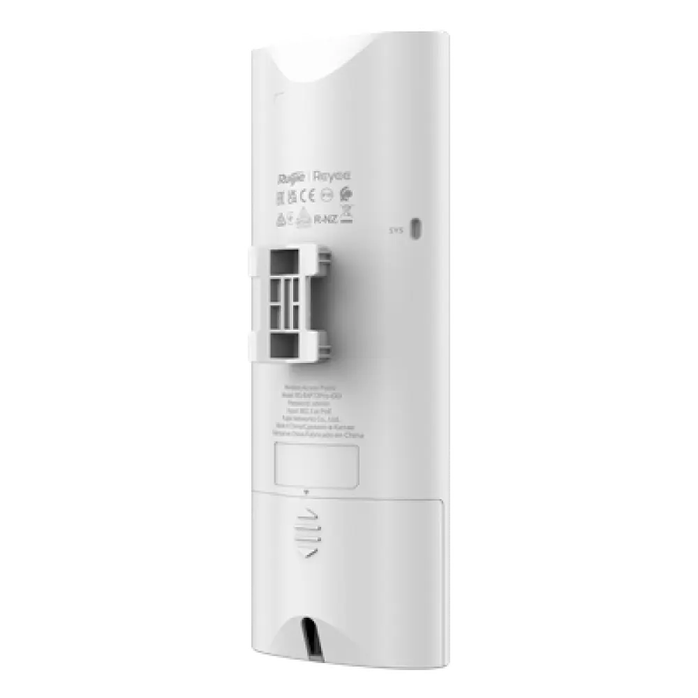 Punto de Acceso Exterior Wi-Fi 7 / BE5040 / Doble Banda MLO / 5 Gbps / Puerto 2.5G PoE In / IP65 / -30°C a 65°C / 512 Usuarios