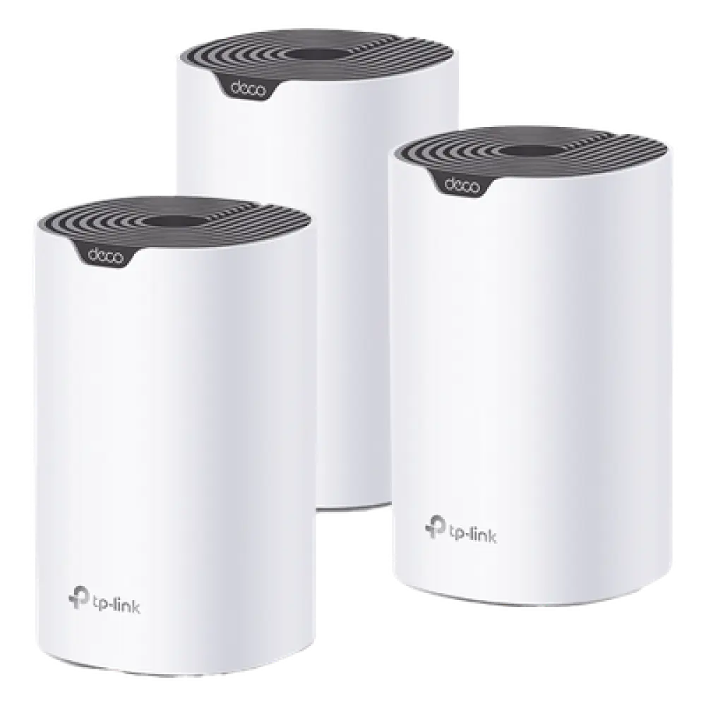 Sistema Mesh Wi-Fi / Doble Banda AC1900 Mbps / 3 Nodos / 3 Puertos Gigabit WAN/LAN Auto-Detect / 3 Antenas Internas / App iOS Android
