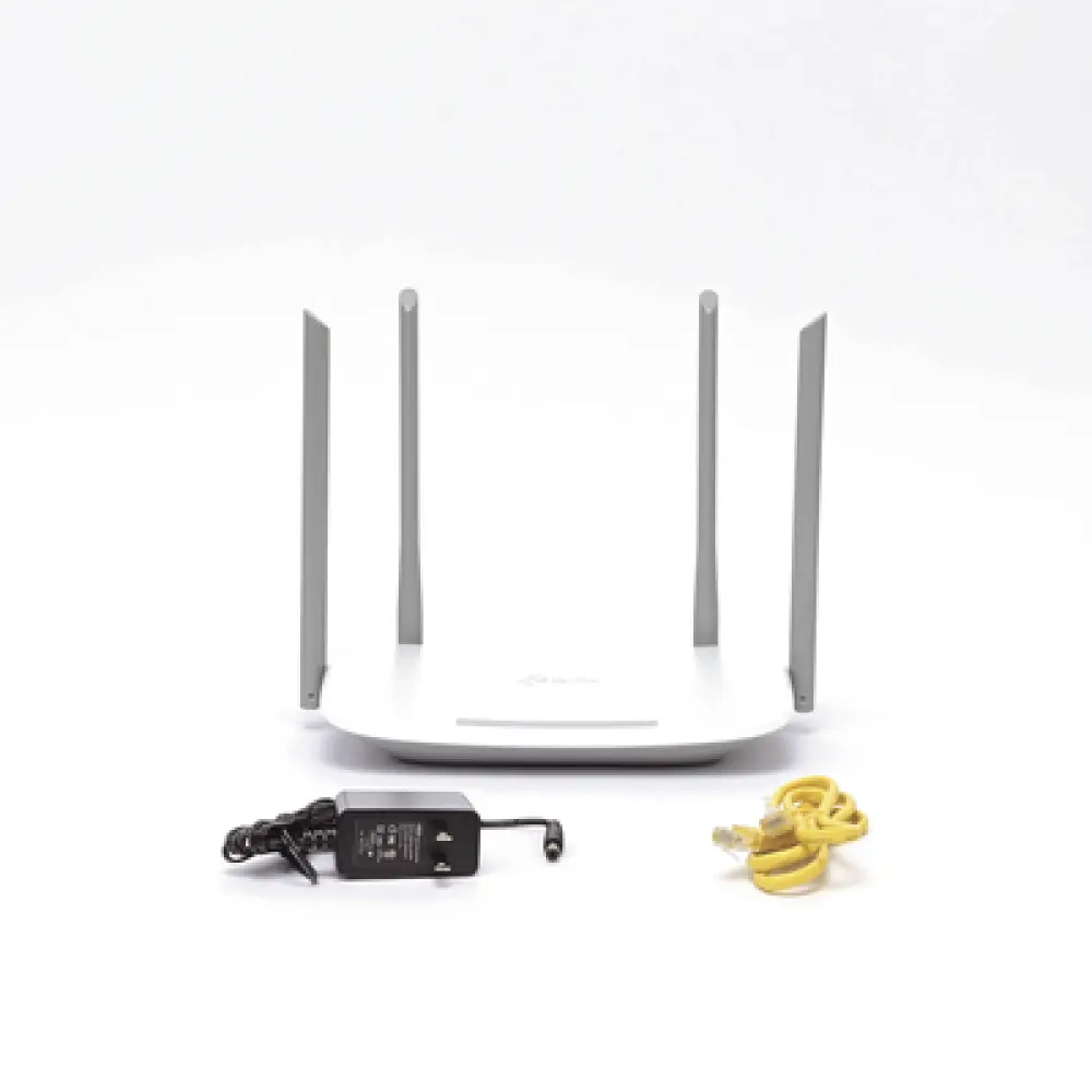 Router Inalámbrico / Wi-Fi 5 AC1200 / Doble Banda / 4 Antenas Externas / 3 LAN Gigabit / 1 WAN Gigabit / EasyMesh / Gestión Remota TR-069