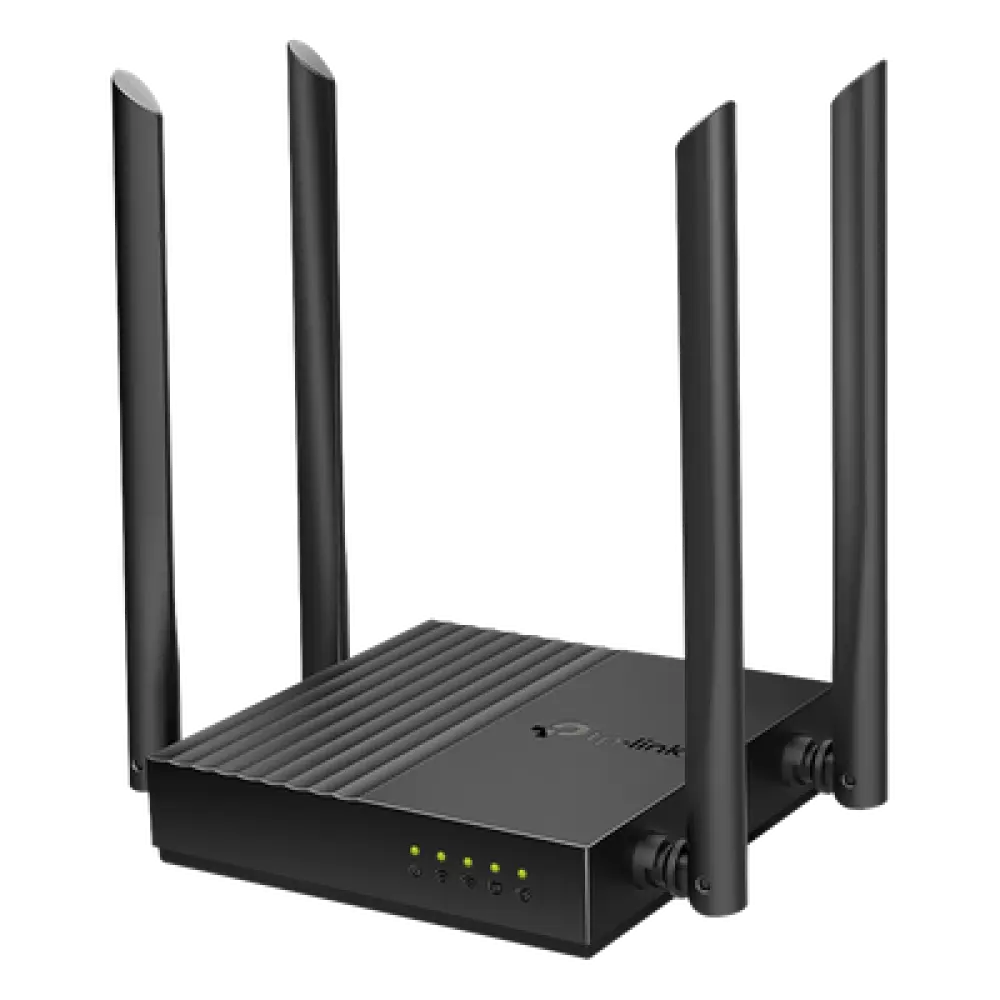 Router Inalámbrico / AC1200 / Doble Banda / MU-MIMO 2x2 / 4 Puertos LAN Gigabit / EasyMesh / Beamforming