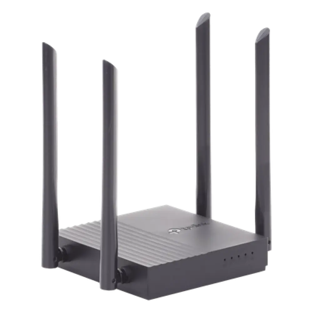 Router Inalámbrico / AC1200 / Doble Banda / MU-MIMO 2x2 / 4 Puertos LAN Gigabit / EasyMesh / Beamforming