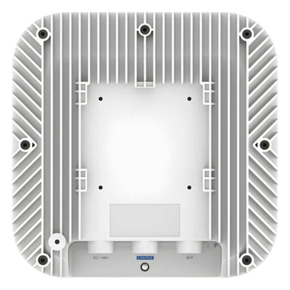 Punto de Acceso Mesh Wi-Fi 6 / Dual Banda 2.4/5 GHz / 5.95 Gbps / MU-MIMO 4x4 / Puerto 2.5G y SFP / IP68 / -40°C a 65°C