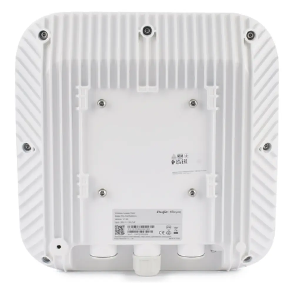 Punto de Acceso Mesh Wi-Fi 6 / Dual Banda 2.4/5 GHz / 5.95 Gbps / MU-MIMO 4x4 / Puerto 2.5G y SFP / IP68 / -40°C a 65°C