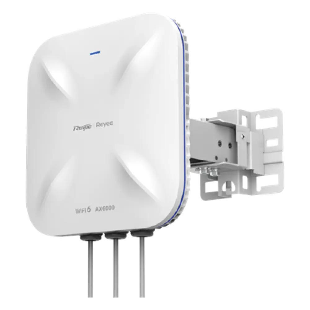 Punto de Acceso Mesh Wi-Fi 6 / Dual Banda 2.4/5 GHz / 5.95 Gbps / MU-MIMO 4x4 / Puerto 2.5G y SFP / IP68 / -40°C a 65°C