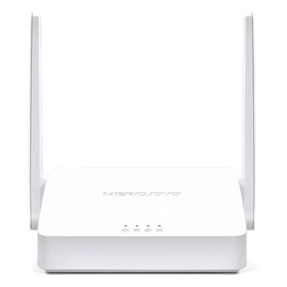 Router Inalámbrico N / Wi-Fi 2.4 GHz 300 Mbps / 1 Puerto WAN 10/100 Mbps / 2 Puertos LAN 10/100 Mbps / 2 Antenas 5 dBi / IPv6 e IPTV